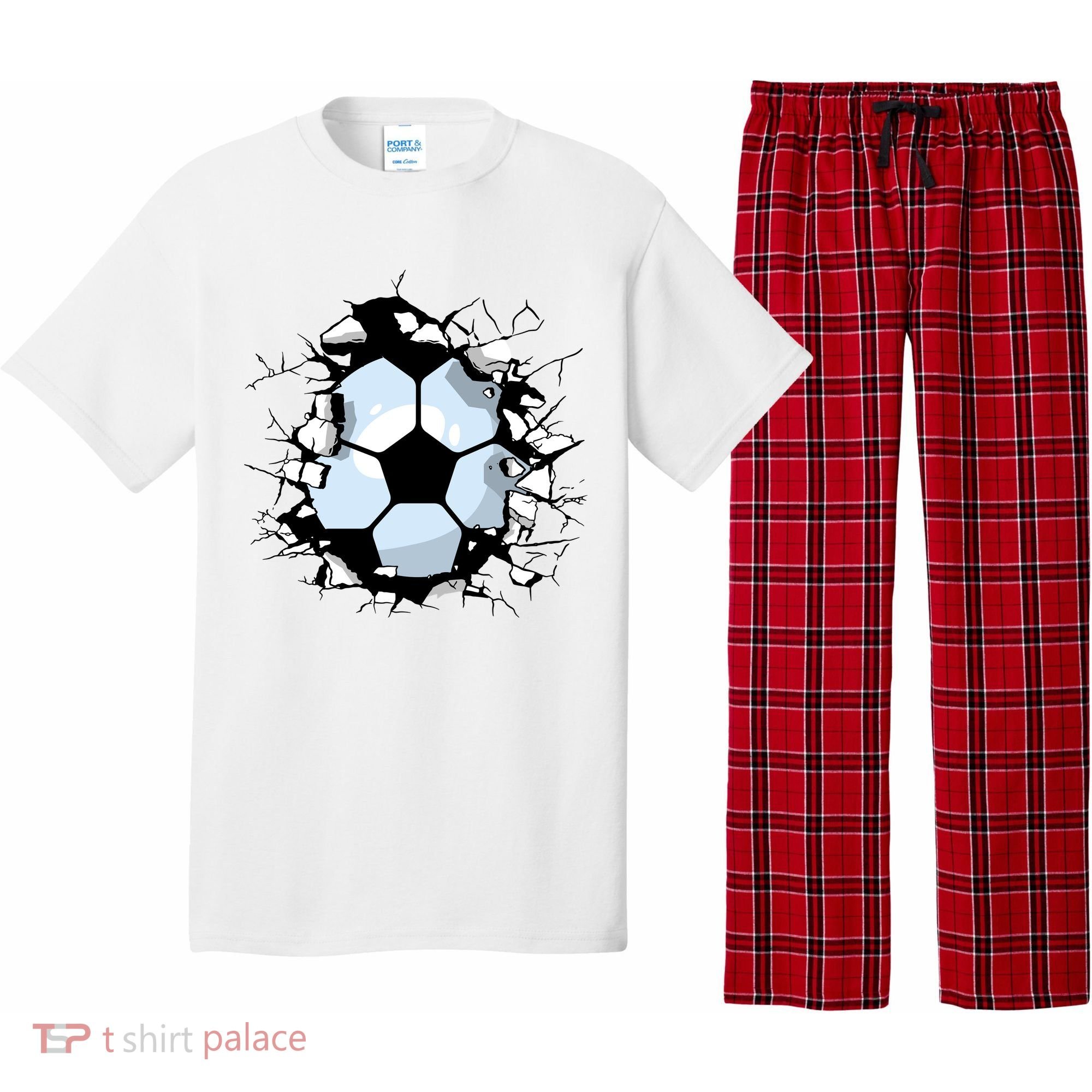Soccer Ball Smash Pajama Set