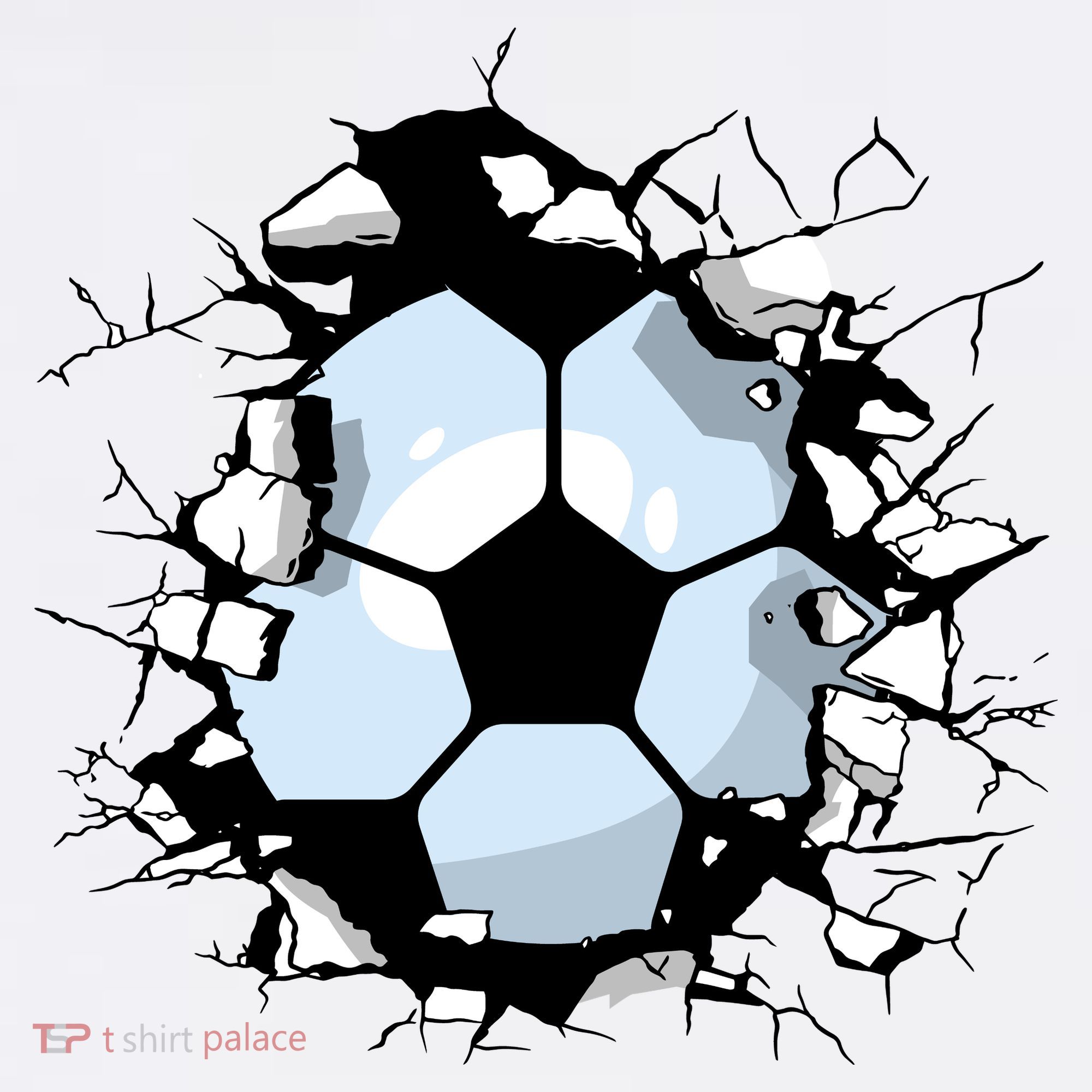 Soccer Ball Smash Women's Hoodie