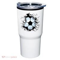 Soccer Ball Smash Tumbler thumb 0