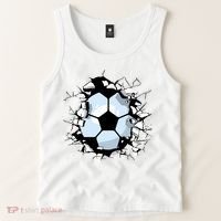 Soccer Ball Smash Tank Top thumb 2