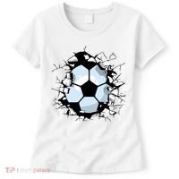 Soccer Ball Smash Women's T-Shirt thumb 0