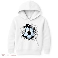 Soccer Ball Smash Kids Hoodie thumb 0