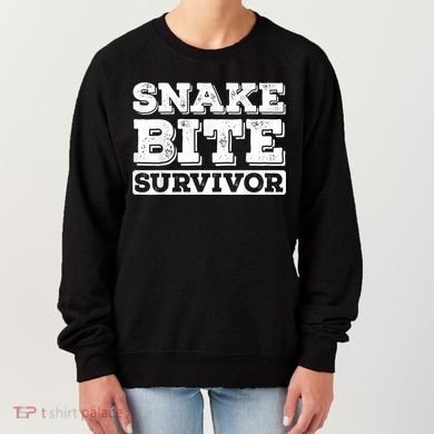 Snake Bite Survivor Venomous Cottonmouth Timber Rattlesnake Women's Sweatshirt