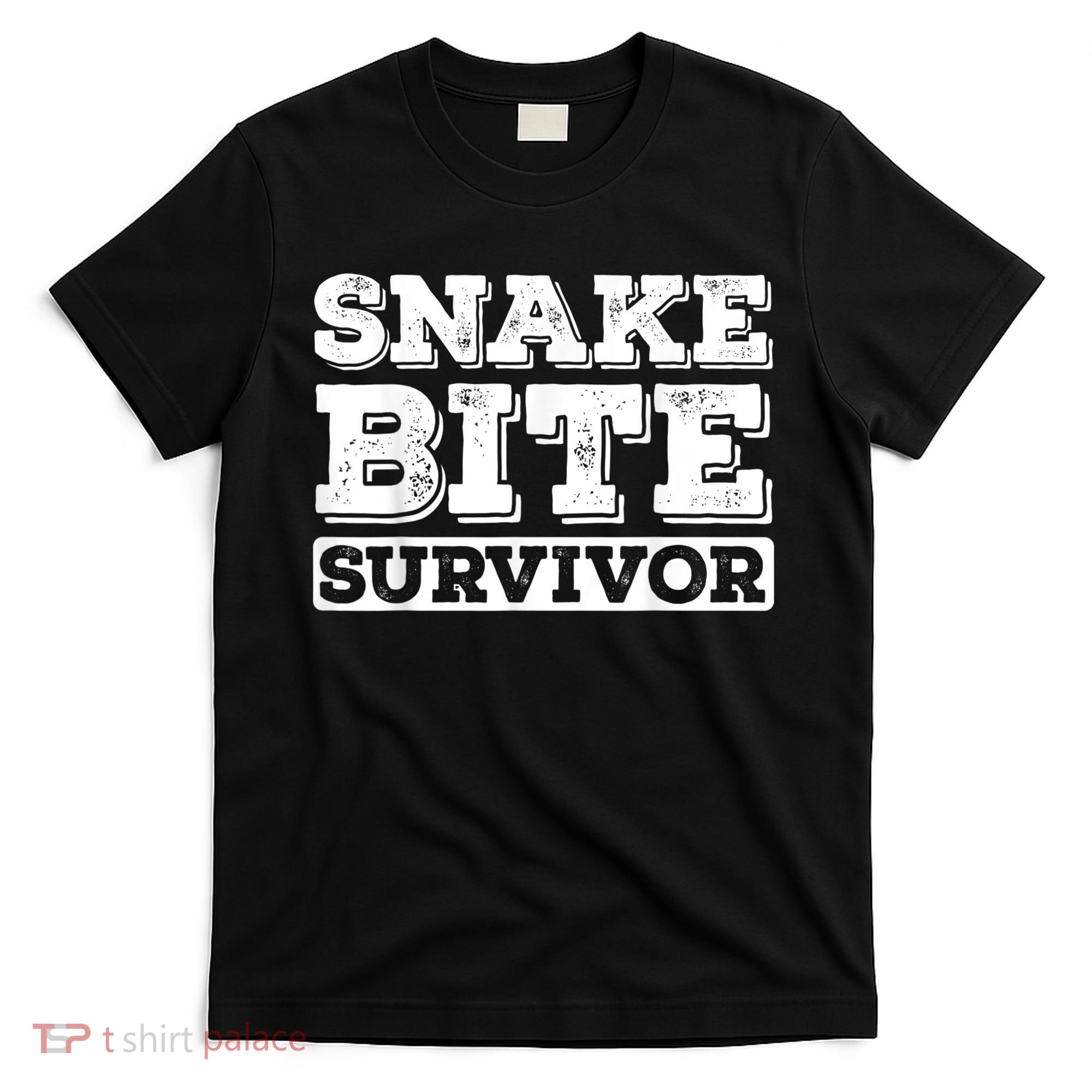 Snake Bite Survivor Venomous Cottonmouth Timber Rattlesnake T-Shirt