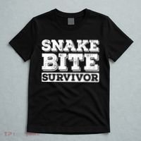 Snake Bite Survivor Venomous Cottonmouth Timber Rattlesnake T-Shirt thumb 5