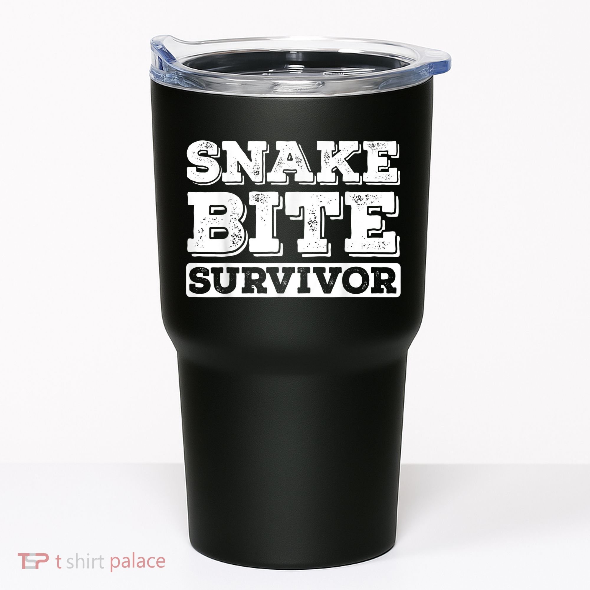 Snake Bite Survivor Venomous Cottonmouth Timber Rattlesnake Tumbler