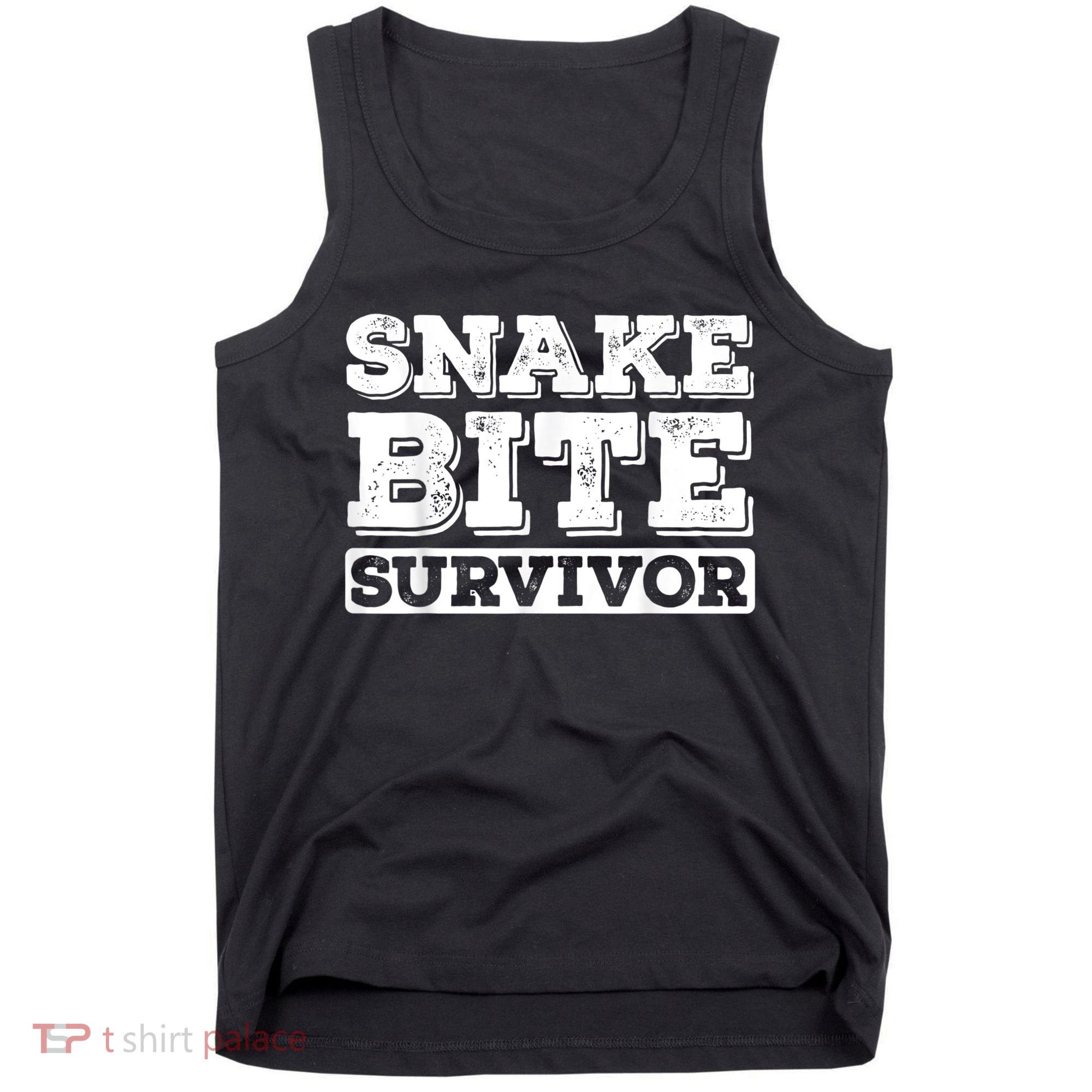 Snake Bite Survivor Venomous Cottonmouth Timber Rattlesnake Tank Top