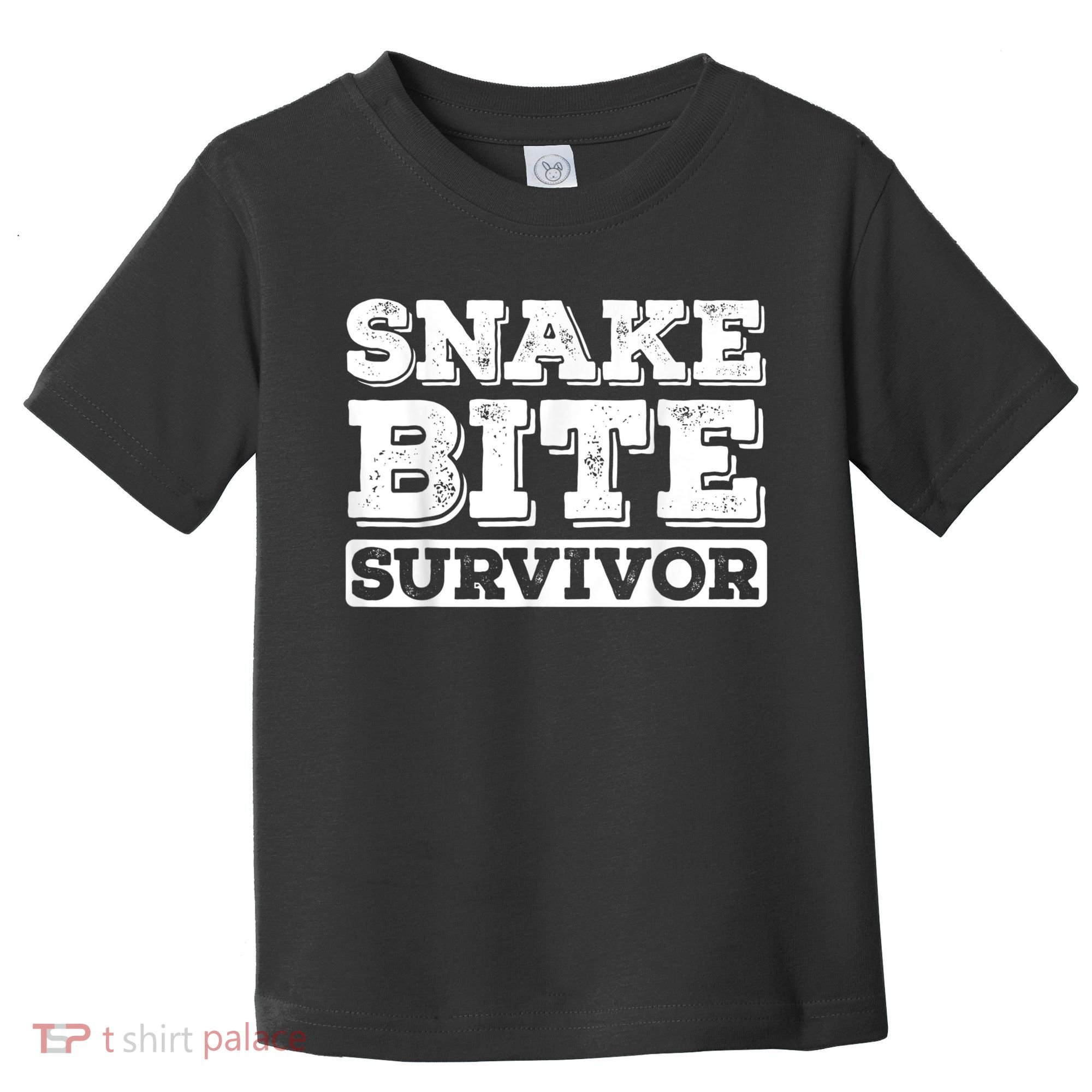 Snake Bite Survivor Venomous Cottonmouth Timber Rattlesnake Toddler T-Shirt