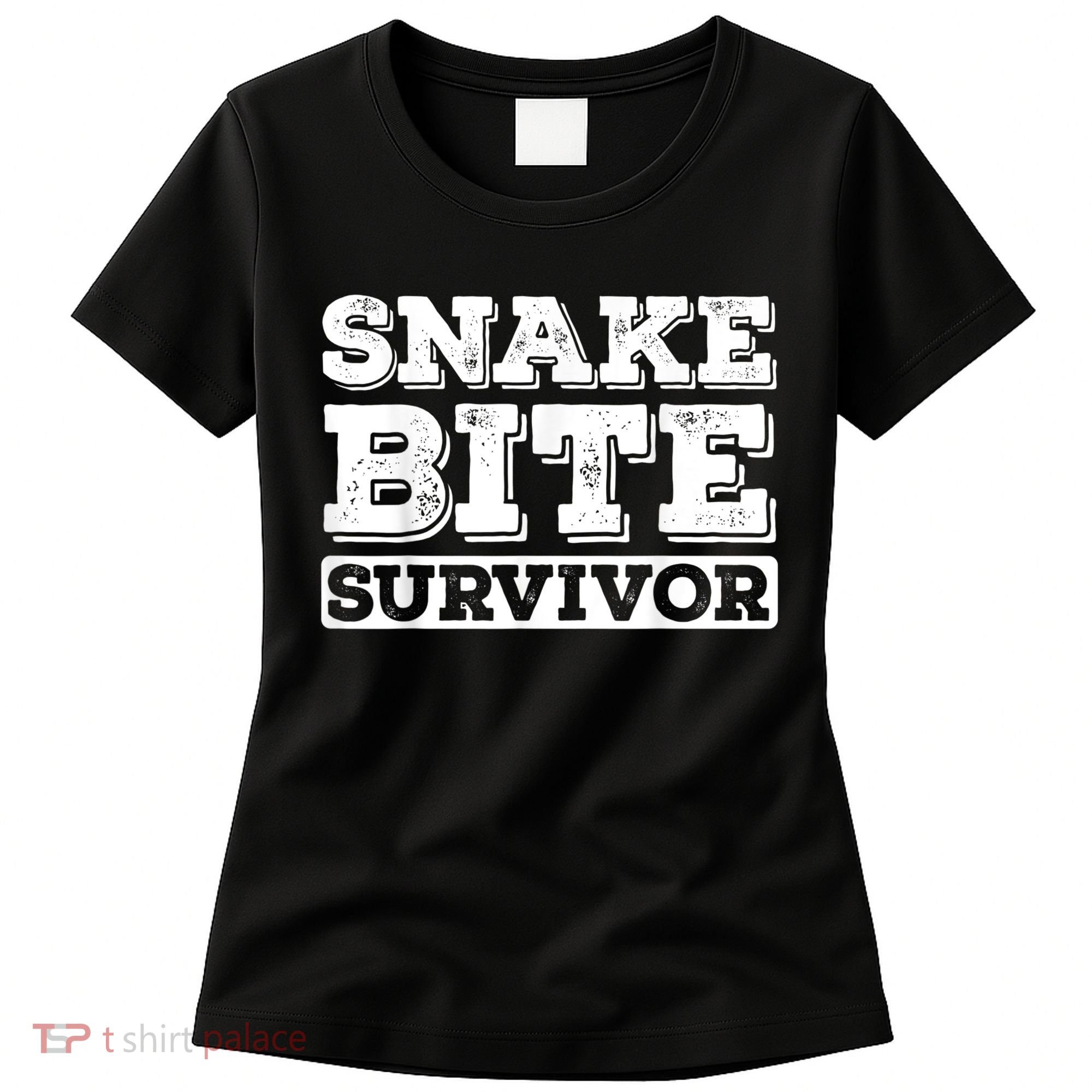 Snake Bite Survivor Venomous Cottonmouth Timber Rattlesnake Women's T-Shirt