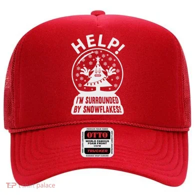 Surrounded By Snowflakes Hat