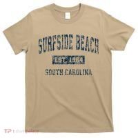Surfside Beach South Carolina Sc Vintage Sports T-Shirt thumb 0