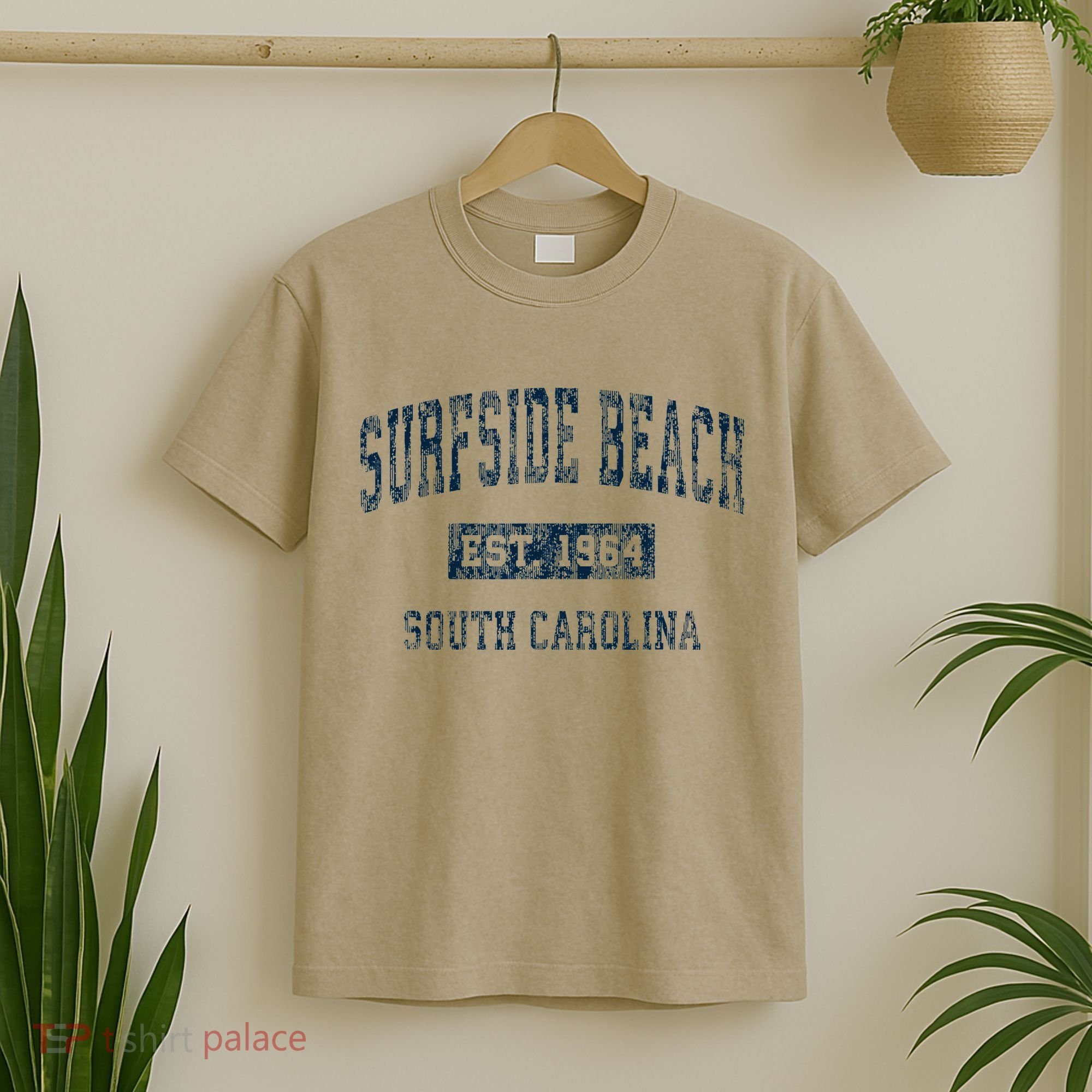 Surfside Beach South Carolina Sc Vintage Sports T-Shirt