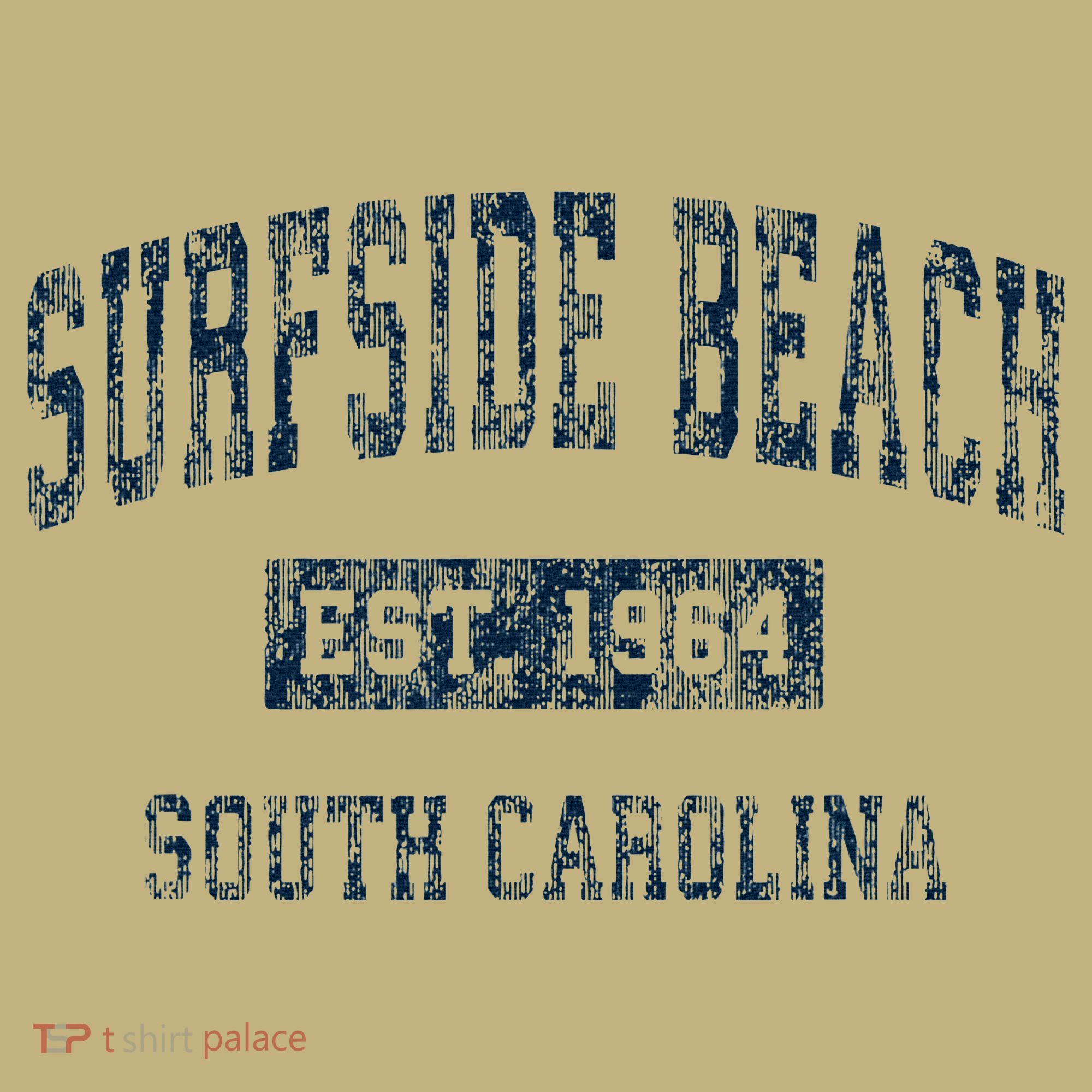 Surfside Beach South Carolina Sc Vintage Sports T-Shirt