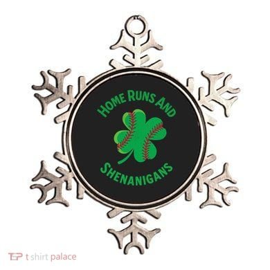 Shamrock Baseball St PaddyS Day Fun Design Gift Ornament