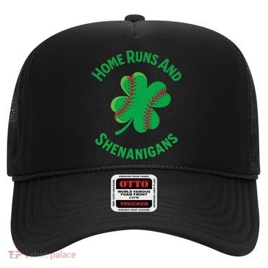 Shamrock Baseball St PaddyS Day Fun Design Gift Hat
