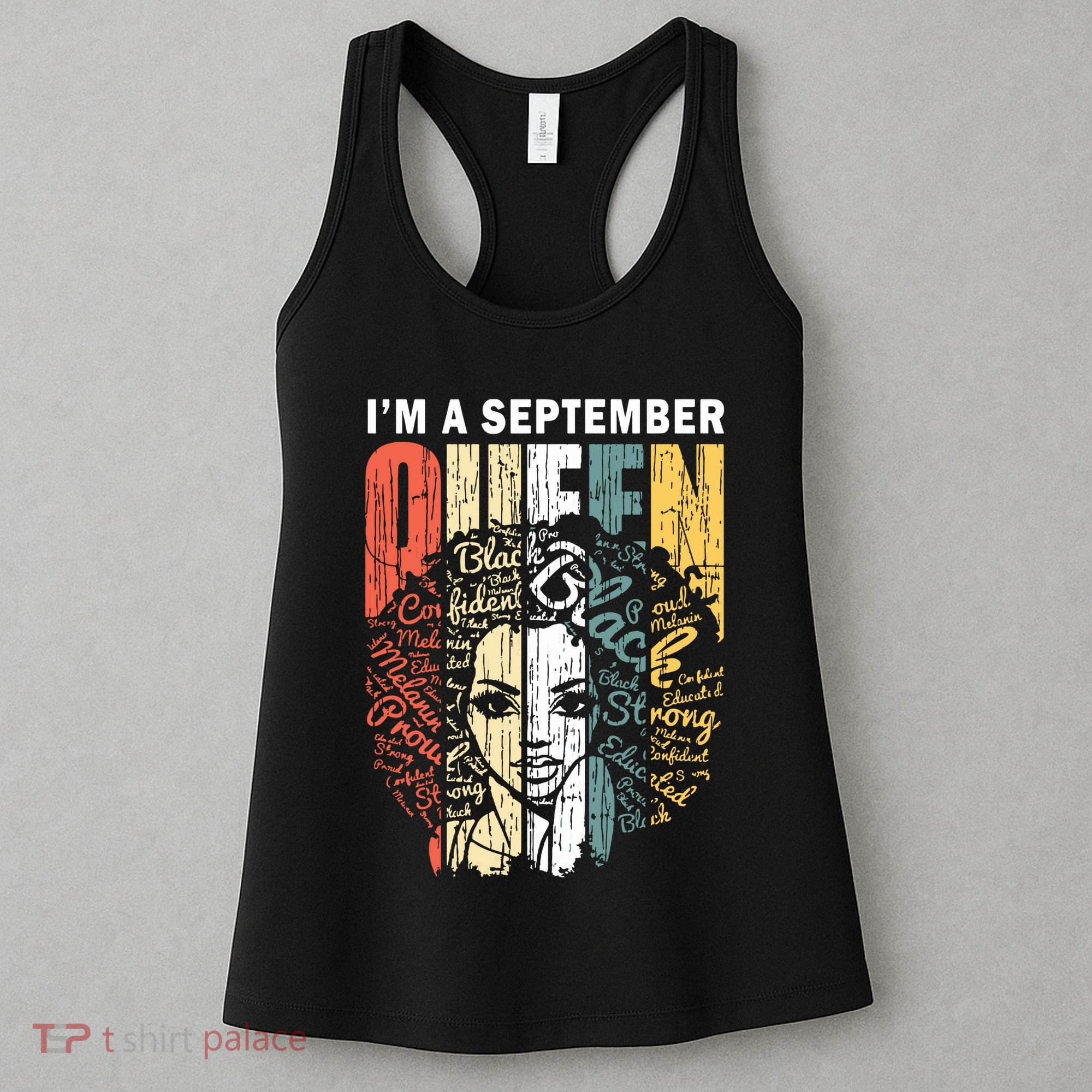 September Birthday Shirts For Women Virgo Gifts Girl Women's Tank Top