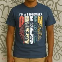 September Birthday Shirts For Women Virgo Gifts Girl T-Shirt thumb 3