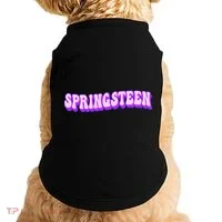 Spring Break Springsteen Vacay Spring Doggie Tank thumb 0