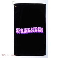 Spring Break Springsteen Vacay Spring Golf Towel thumb 0