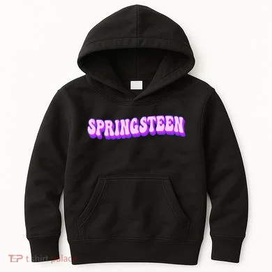 Spring Break Springsteen Vacay Spring Kids Hoodie