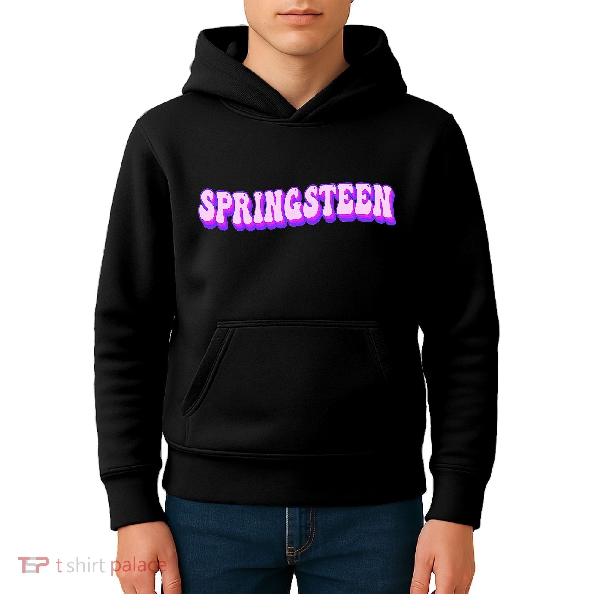 Spring Break Springsteen Vacay Spring Kids Hoodie