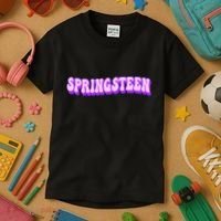 Spring Break Springsteen Vacay Spring Kids T-Shirt thumb 3