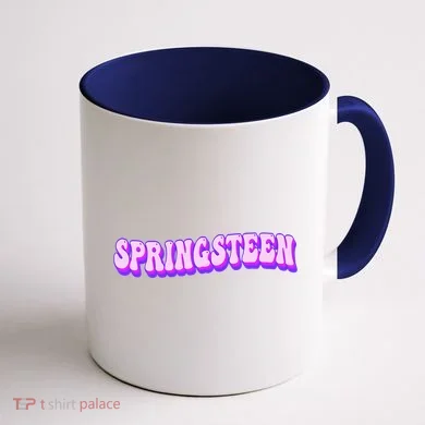 Spring Break Springsteen Vacay Spring Coffee Mug back
