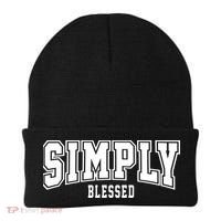 Simply Blessed Sporty Logo Christian Beanie thumb 0