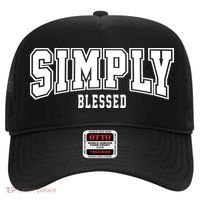 Simply Blessed Sporty Logo Christian Hat thumb 0