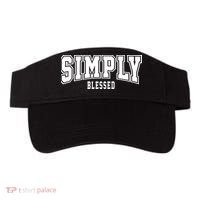 Simply Blessed Sporty Logo Christian Visor thumb 0