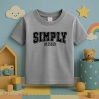 Simply Blessed Sporty Logo Christian Toddler T-Shirt thumb 3