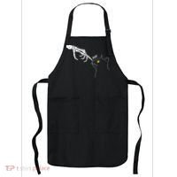 Spooky Boop Skeleton Hand Touch Nose Cat Halloween Costume Apron thumb 0