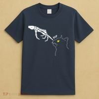 Spooky Boop Skeleton Hand Touch Nose Cat Halloween Costume T-Shirt thumb 4