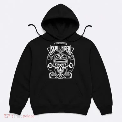 Skull Biker Hoodie