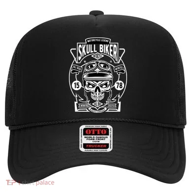 Skull Biker Hat