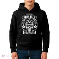 Skull Biker Kids Hoodie thumb 4