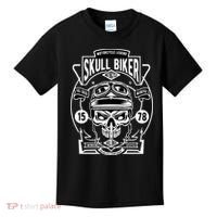 Skull Biker Kids T-Shirt thumb 0