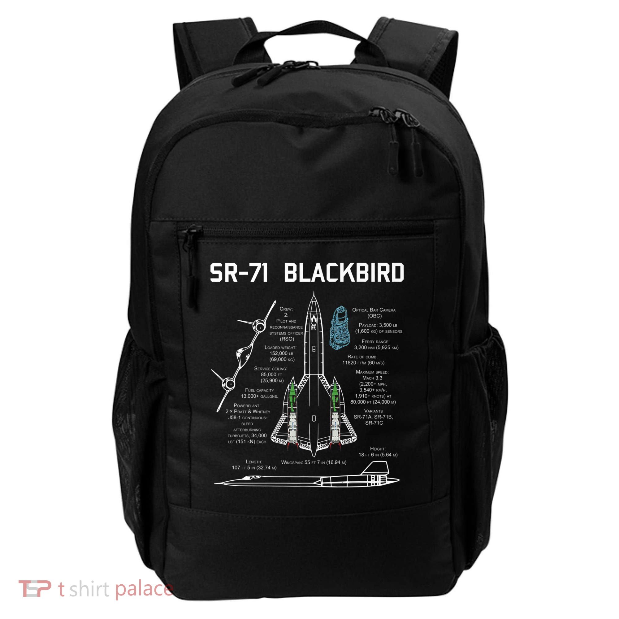 SR71 Blackbird SpecsSR71 Blackbird Premium Backpack