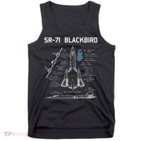 SR71 Blackbird SpecsSR71 Blackbird Premium Tank Top thumb 0