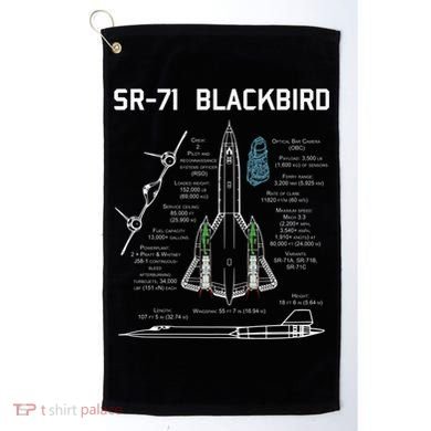 SR71 Blackbird SpecsSR71 Blackbird Premium Golf Towel
