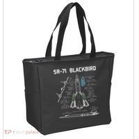 SR71 Blackbird SpecsSR71 Blackbird Premium Tote Bag thumb 2