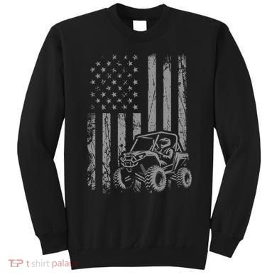 Side By Side Utv Sxs American Flag Sweatshirt
