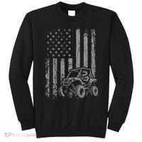 Side By Side Utv Sxs American Flag Sweatshirt thumb 0