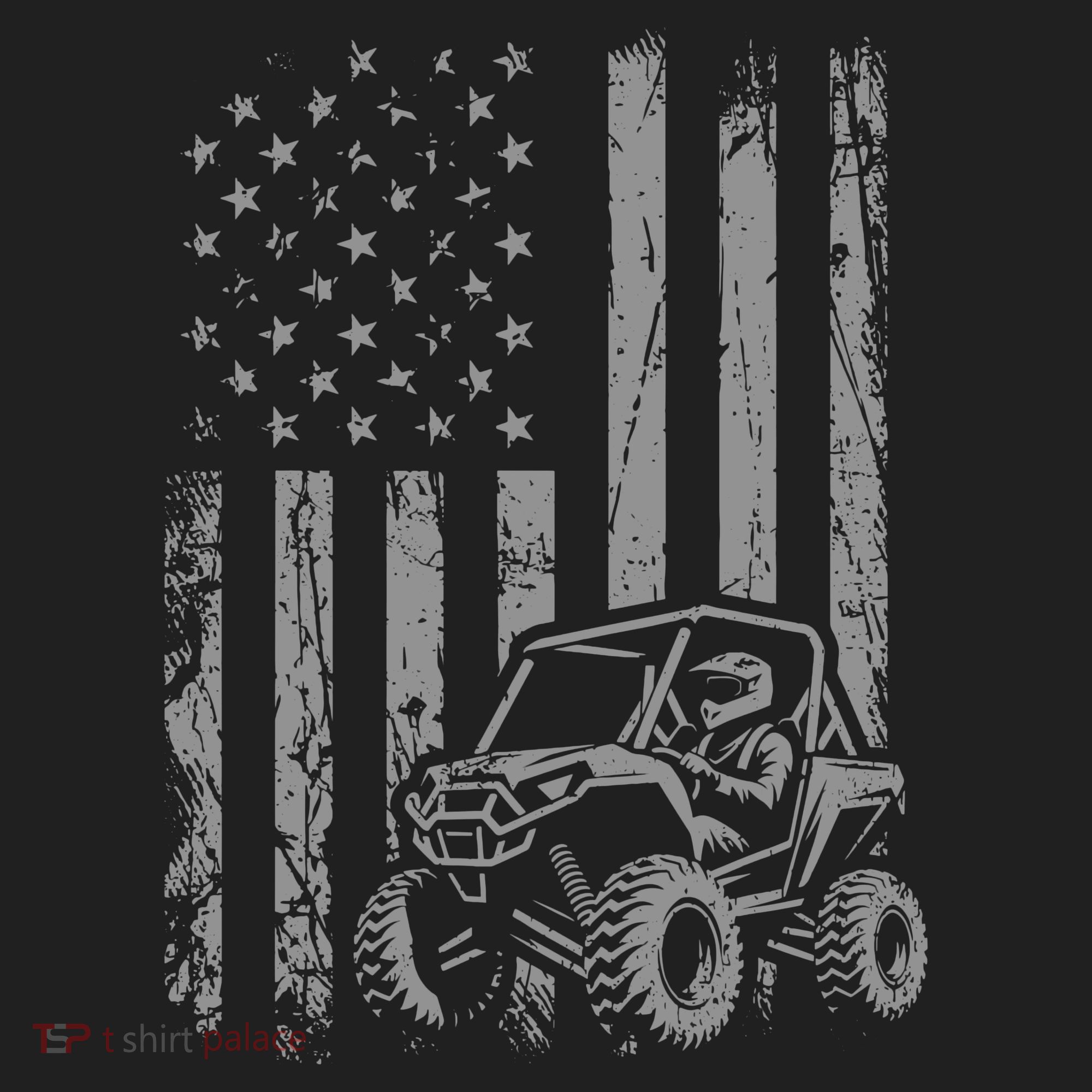 Side By Side Utv Sxs American Flag Tumbler