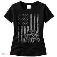 Side By Side Utv Sxs American Flag Women's T-Shirt thumb 0