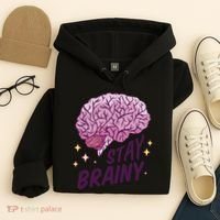 Stay Brainy Hoodie thumb 4