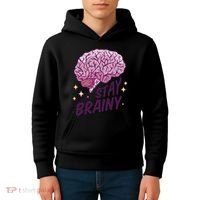 Stay Brainy Kids Hoodie thumb 4