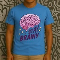 Stay Brainy T-Shirt thumb 3