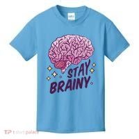 Stay Brainy Kids T-Shirt thumb 0