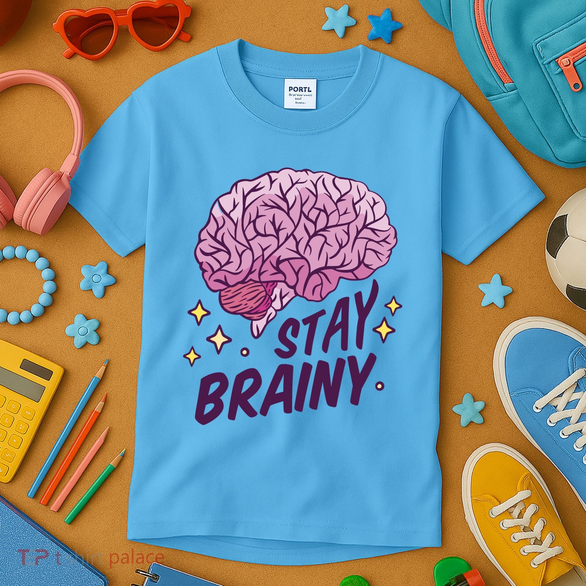 Stay Brainy Kids T-Shirt